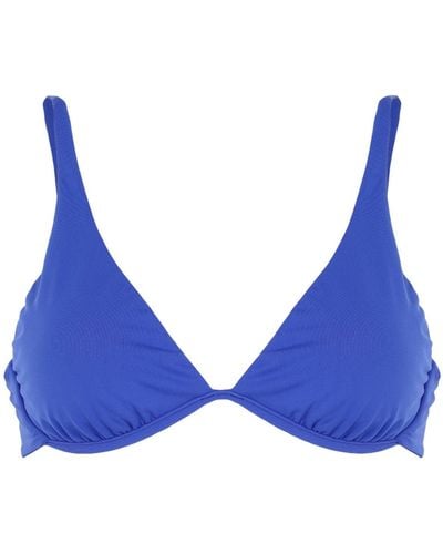 Seafolly Top de bikini - Azul