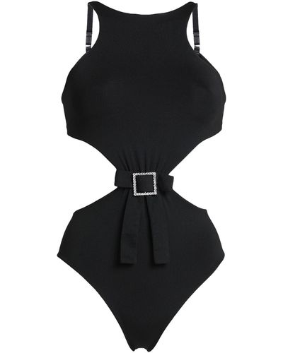 Fisico One-piece Swimsuit - Black