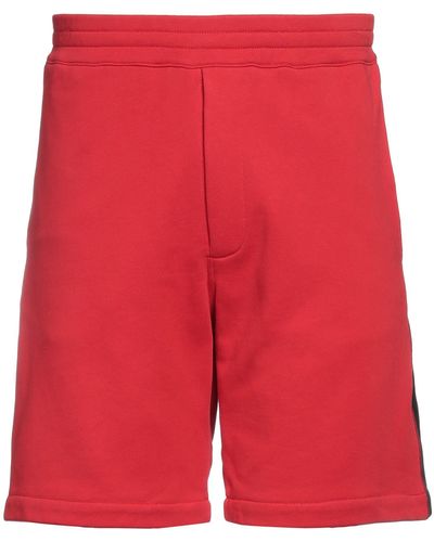 Alexander McQueen Shorts E Bermuda - Rosso