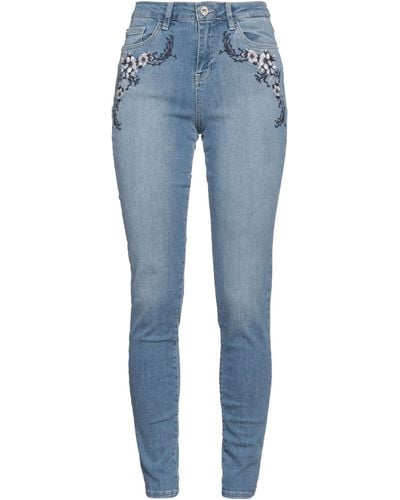 Blugirl Blumarine Pantaloni Jeans - Blu