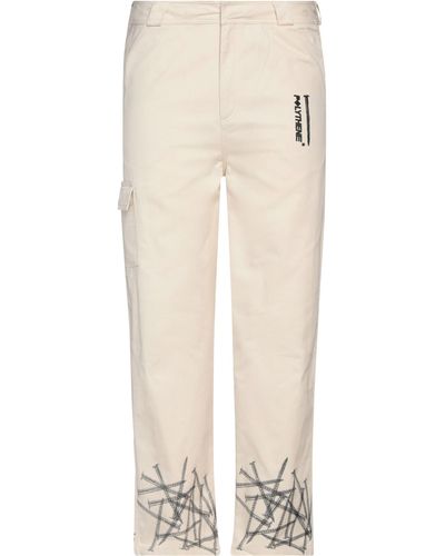 POLYTHENE* Trousers - Natural
