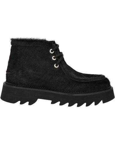 Ami Paris Ankle Boots Leather - Black