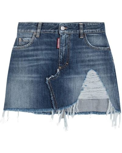 DSquared² Denim Skirt - Blue