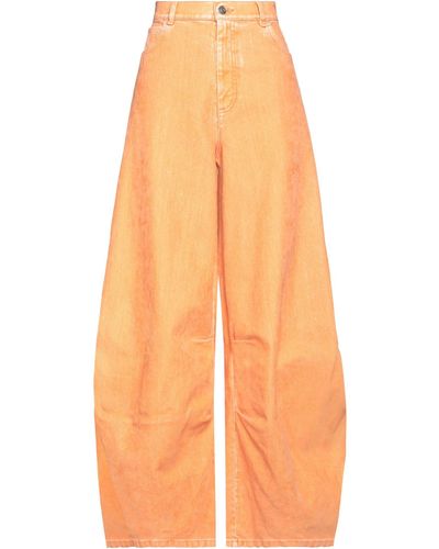 Marni Pantaloni Jeans - Arancione