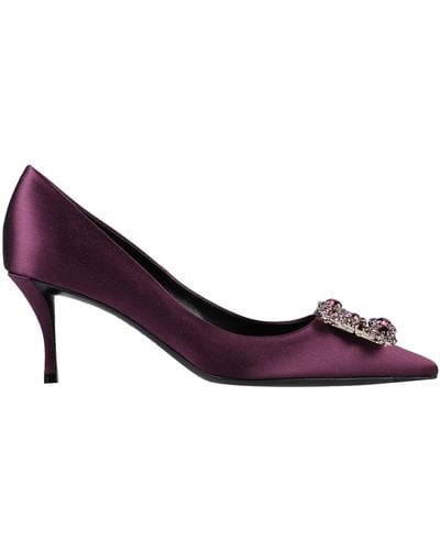 Roger Vivier Court Shoes - Purple