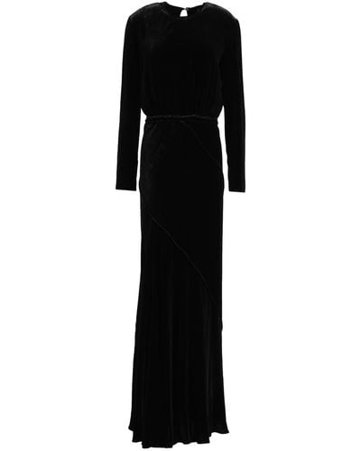 Aspesi Maxi-Kleid - Schwarz