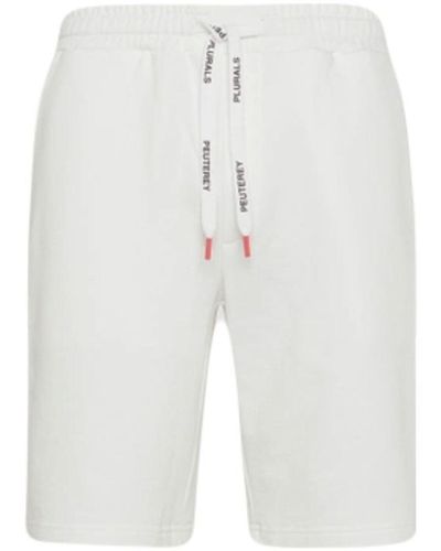 Peuterey Shorts E Bermuda - Bianco