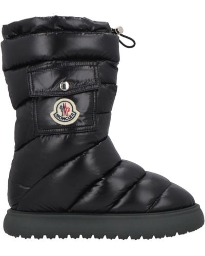 Moncler Ankle Boots Textile Fibres - Black