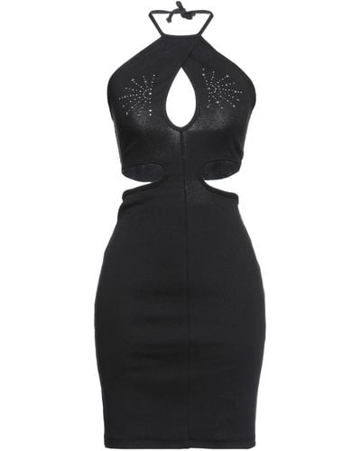 Odi Et Amo Mini Dress - Black