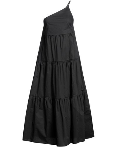 Patrizia Pepe Midi Dress - Black