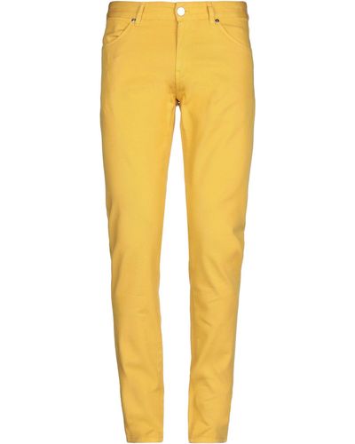 PT Torino Pants Cotton, Elastane - Yellow
