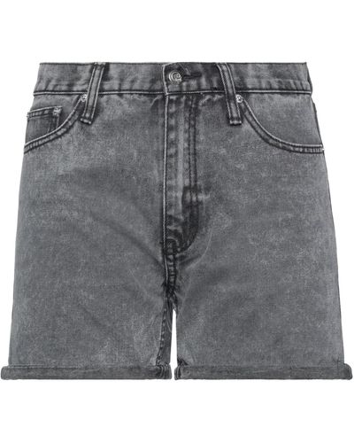 Cheap Monday Denim Shorts - Grey