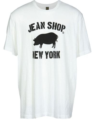 Jean Shop T-shirt - White