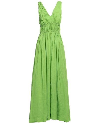 Nude Maxi Dress - Green