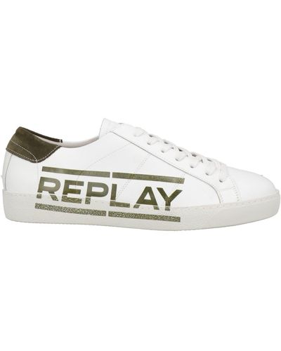 Replay POLARIS BIC Mens Cup Sole White Leather Sneakers – MONTY SMITH  CHELTENHAM
