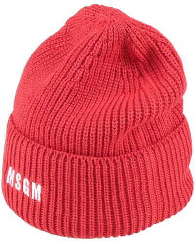 MSGM Cappello - Rosso