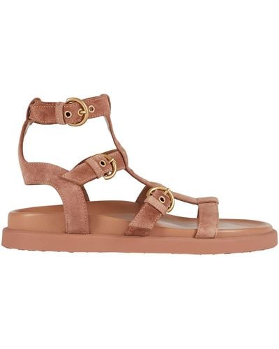 Gianvito Rossi Light Sandals Soft Leather - Brown