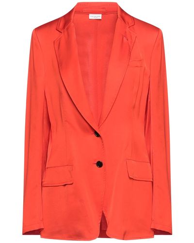 Dries Van Noten Suit Jacket - Red