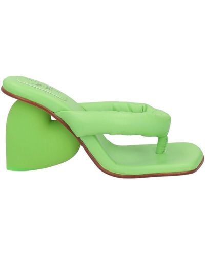 Yume Yume Thong Sandal Textile Fibers - Green