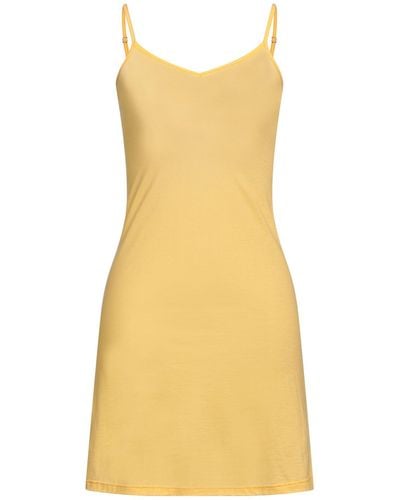 Hanro Slip Dress - Yellow