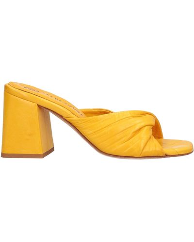 Pas De Rouge Sandals - Yellow