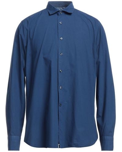 Tintoria Mattei 954 Camisa - Azul