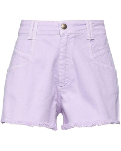 Purple Jean and denim shorts for Women