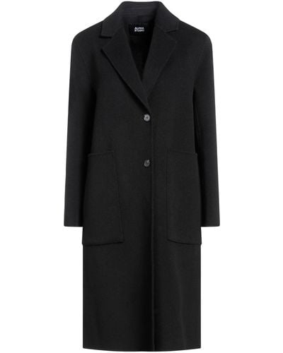 Alpha Studio Coat - Black