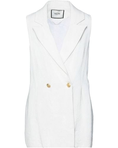 Max & Moi Suit Jacket - White