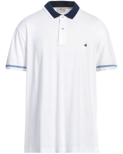 Brooksfield Polo Shirt - White