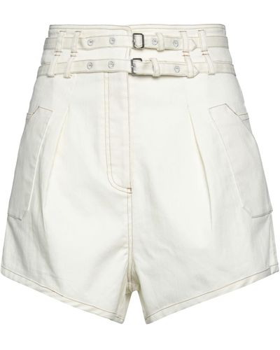 Clips Shorts & Bermuda Shorts - White