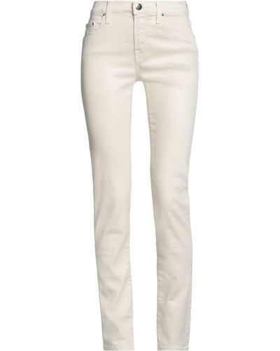 Jacob Coh?n Ivory Trousers Lyocell, Cotton, Polyester, Elastane - White