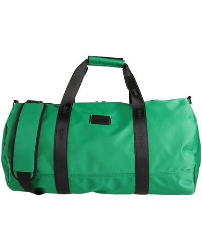 MSGM Duffel Bags - Green