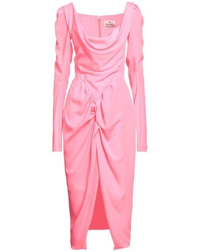 Vivienne Westwood Midi-Kleid - Pink