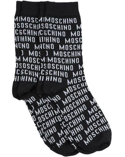 Moschino Socks For Men - Black