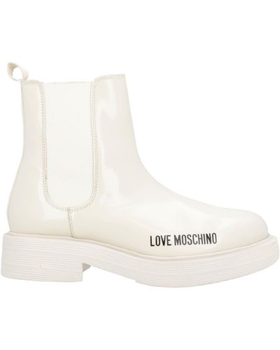 Love Moschino Ankle Boots - Natural
