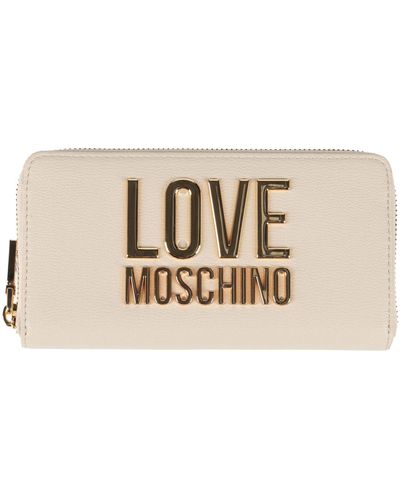 Love Moschino Wallet - Natural