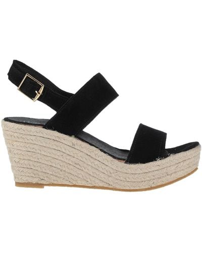 French Trotters Espadrilles - Black