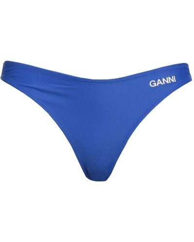 Ganni Bikini Bottoms & Swim Briefs - Blue