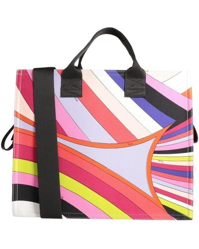 Emilio Pucci Diaper Bag Cotton, Elastane, Polyester - Pink
