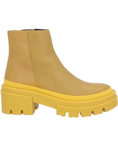 Eqüitare Ankle Boots - Yellow
