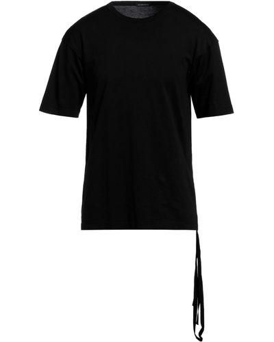 Ann Demeulemeester Camiseta - Negro