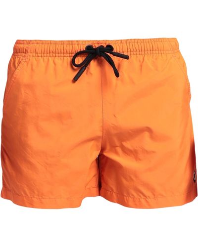 Marcelo Burlon Swim Trunks - Orange