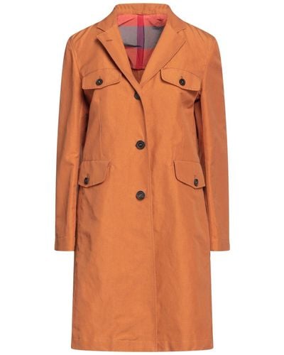 Paltò Overcoat & Trench Coat - Orange