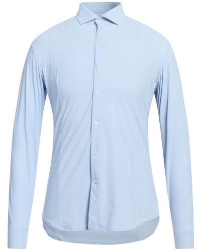 Grey Daniele Alessandrini Shirt - Blue