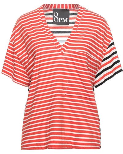 8pm T-Shirt Cotton - Red