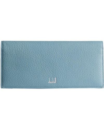 Men's Dunhill Cadogan Leather Wallet - Blue