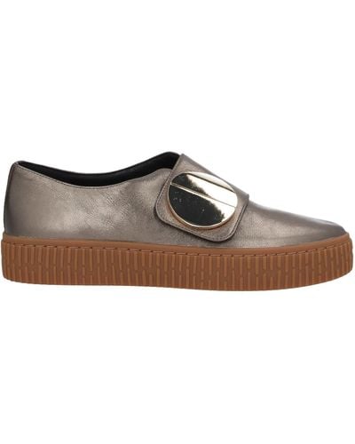 What For Sneakers Soft Leather - Brown