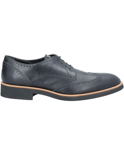 John Richmond Lace-Up Shoes Soft Leather - Gray