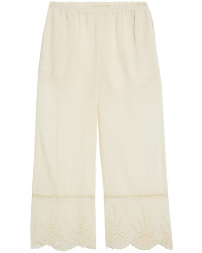 Semicouture Trousers - White